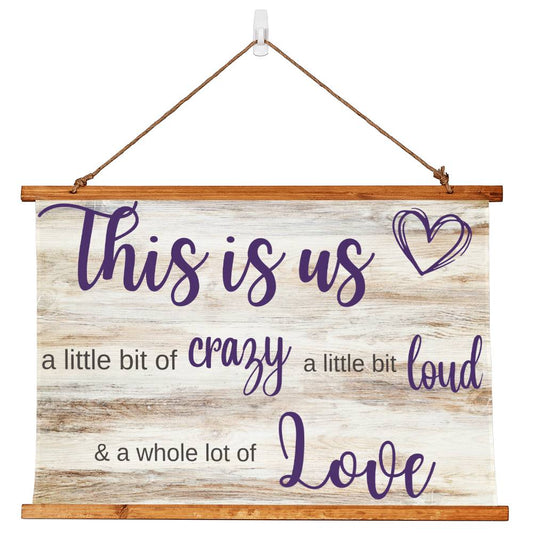This Is Us | Horizontal Wall Tapestry