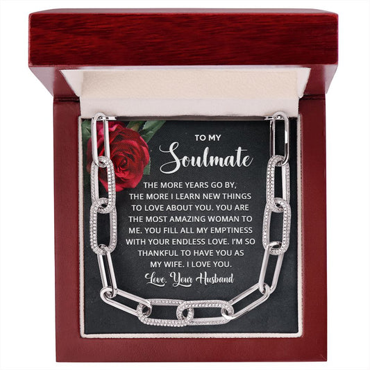 To My Soulmate | Forever Linked Necklace