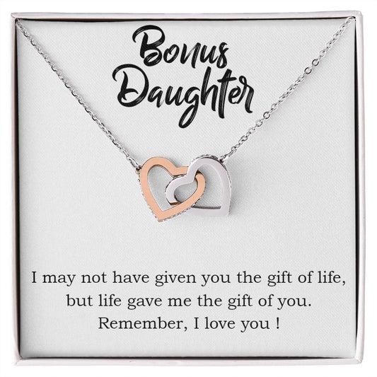 Bonus Daughter Interlocking Hearts