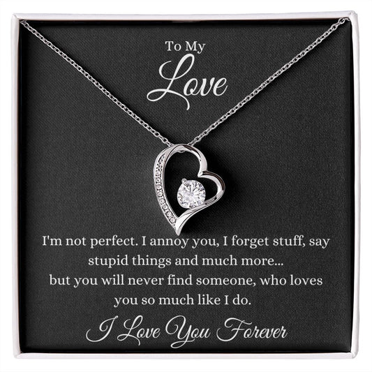 To My Love | Forever Love Necklace