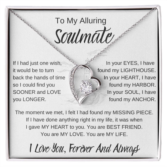 To My Alluring Soulmate - Lighthouse | Forever Love Necklace