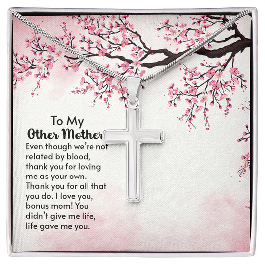 To My Other Mother | Stainless Steel Cross